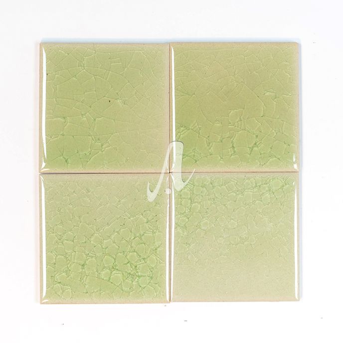 [DSC-2608-80619] Gạch mosaic vuông xanh non 10x10
