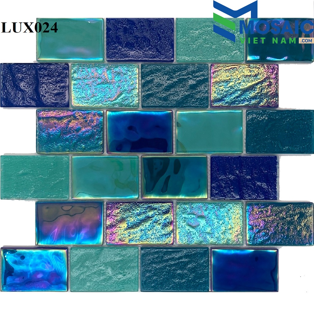[DSC-2608-24813] Gạch Mosaic Ánh kim sa LUX024