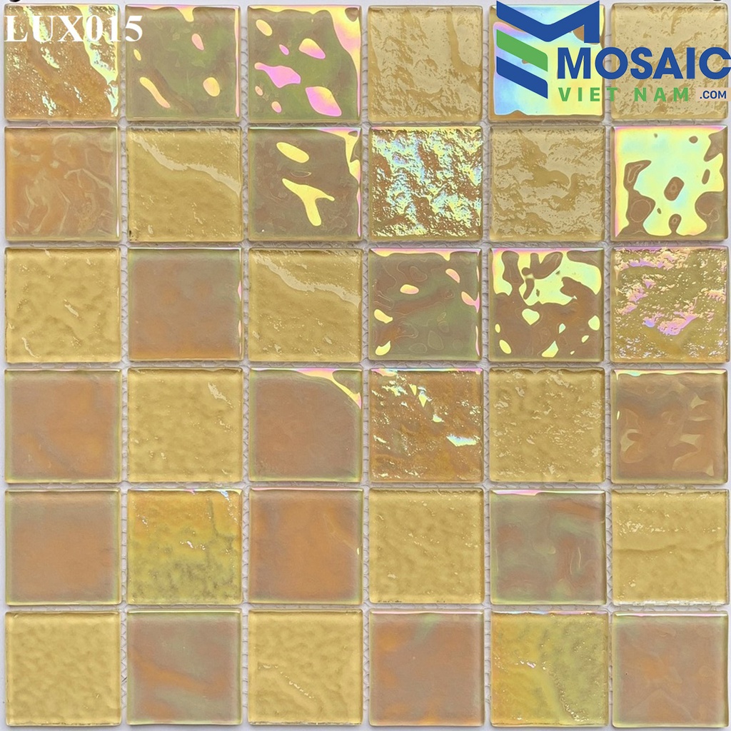 [DSC-2608-52893] Gạch Mosaic Ánh kim sa LUX015