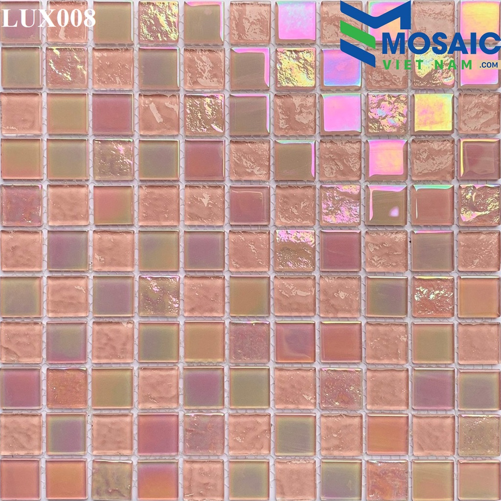 [DSC-2608-76394] Gạch Mosaic Ánh kim sa LUX008