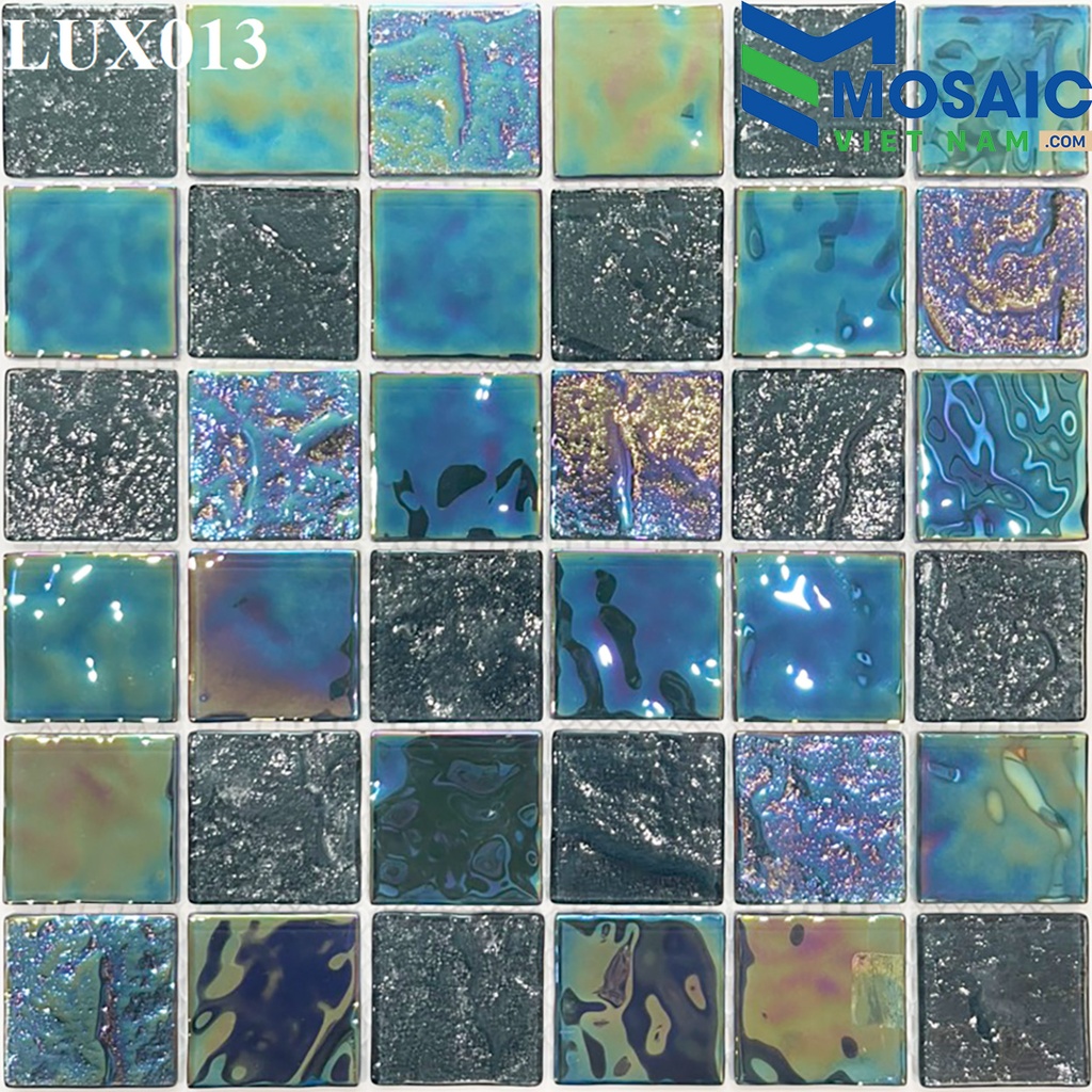 [DSC-2608-42168] Gạch Mosaic Ánh kim sa LUX013