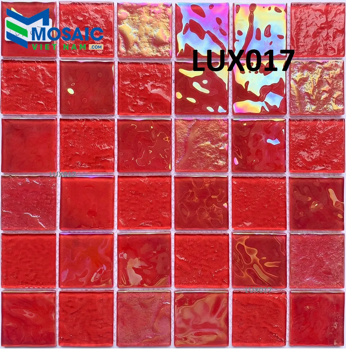 [DSC-2608-82905] Gạch Mosaic Ánh kim sa LUX017