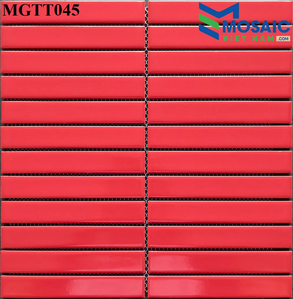 [DSC-2608-97875] Gạch Mosaic Gốm thẻ Men Bóng 22.5x145mm MGTT045