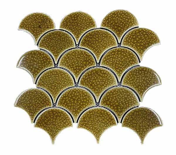 [DSC-2608-99625] GẠCH MOSAIC MÀU VÀNG LUMHF70