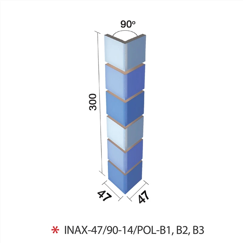 [DSC-2608-59015] Gạch hồ bơi inax INAX-47/90-14/POL B1