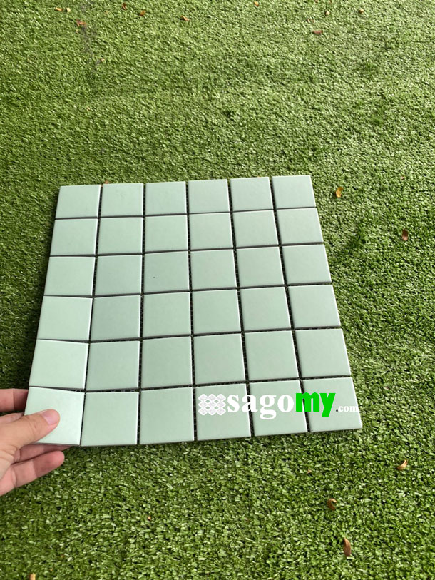 [DSC-2608-63692] Gạch Mosaic Xanh Mint Mờ