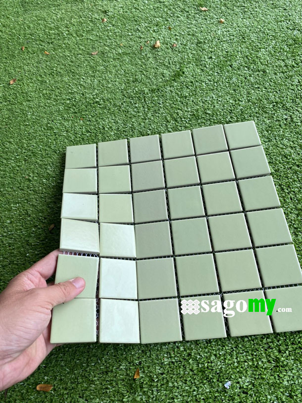 [DSC-2608-11345] Gạch Mosaic Xanh Nhạt Mờ