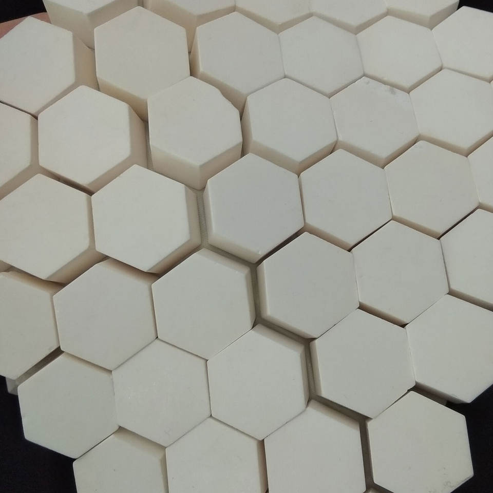 [DSC-2607-53959] Gạch Mosaic Gốm Alumina Lục Giác FIRSTAR - Chống Mài Mòn Công Nghiệp