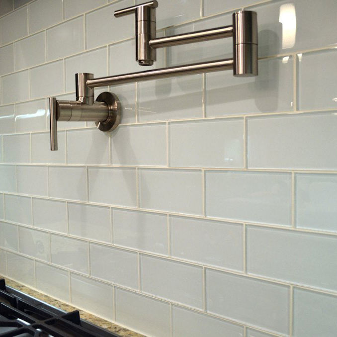 [DSC-2607-40593] Gạch Mosaic Kính Subway Bosaier B684 - Ốp Tường Phòng Tắm & Bếp