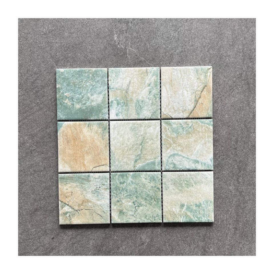 [DSC-2607-53216] Gạch Mosaic Bể Bơi Xanh Đá Beauty Stone BS-DQ01 300x300mm