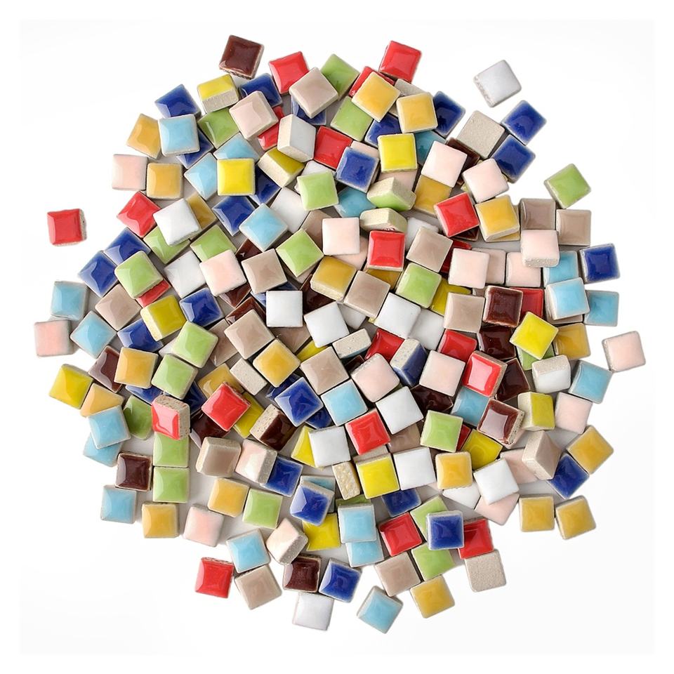 [DSC-2607-44189] Gạch Mosaic Gốm Vuông Glazed DIY CHW9.5*9.5 - Craft Art