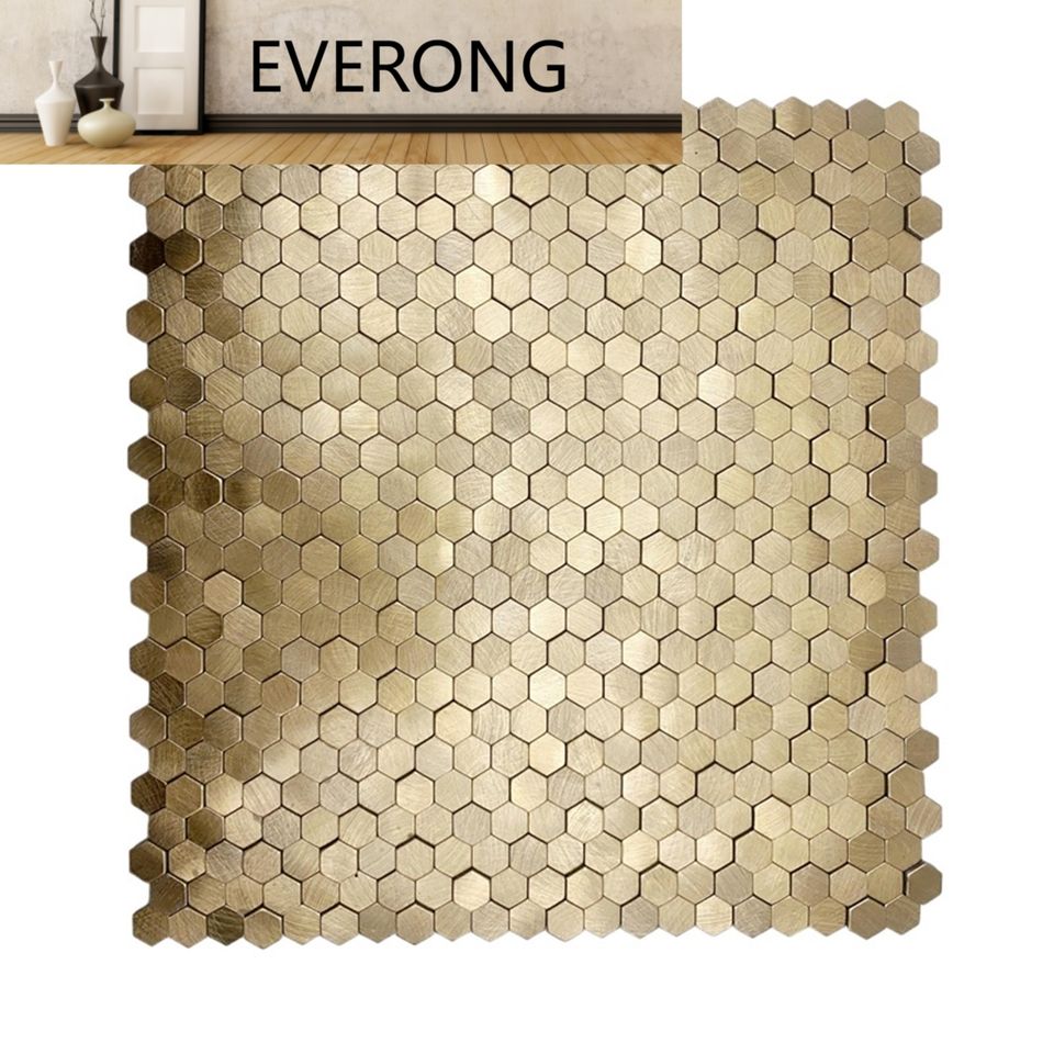 [DSC-2607-38798] Gạch Mosaic Lục Giác Dán Tường EV01 - Backsplash Hiện Đại