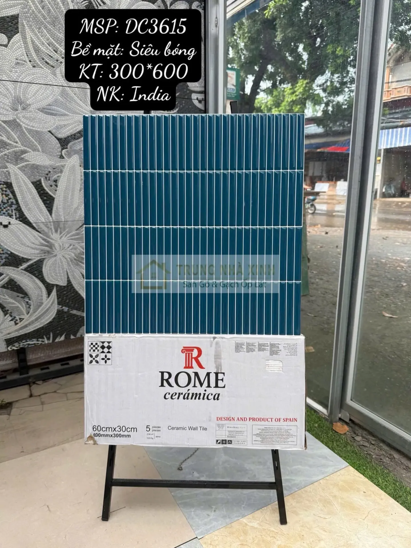 [DSC-DC3615] Gạch mosaic que siêu bóng, KT vỉ 300x600mm, mã DC3615