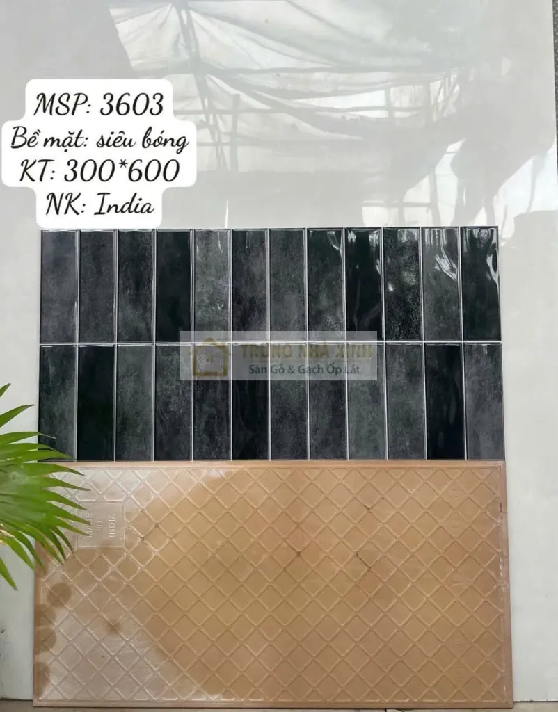 [DSC-DC3603] Gạch giả thẻ siêu bóng, KT 300x600mm, mã DC3603