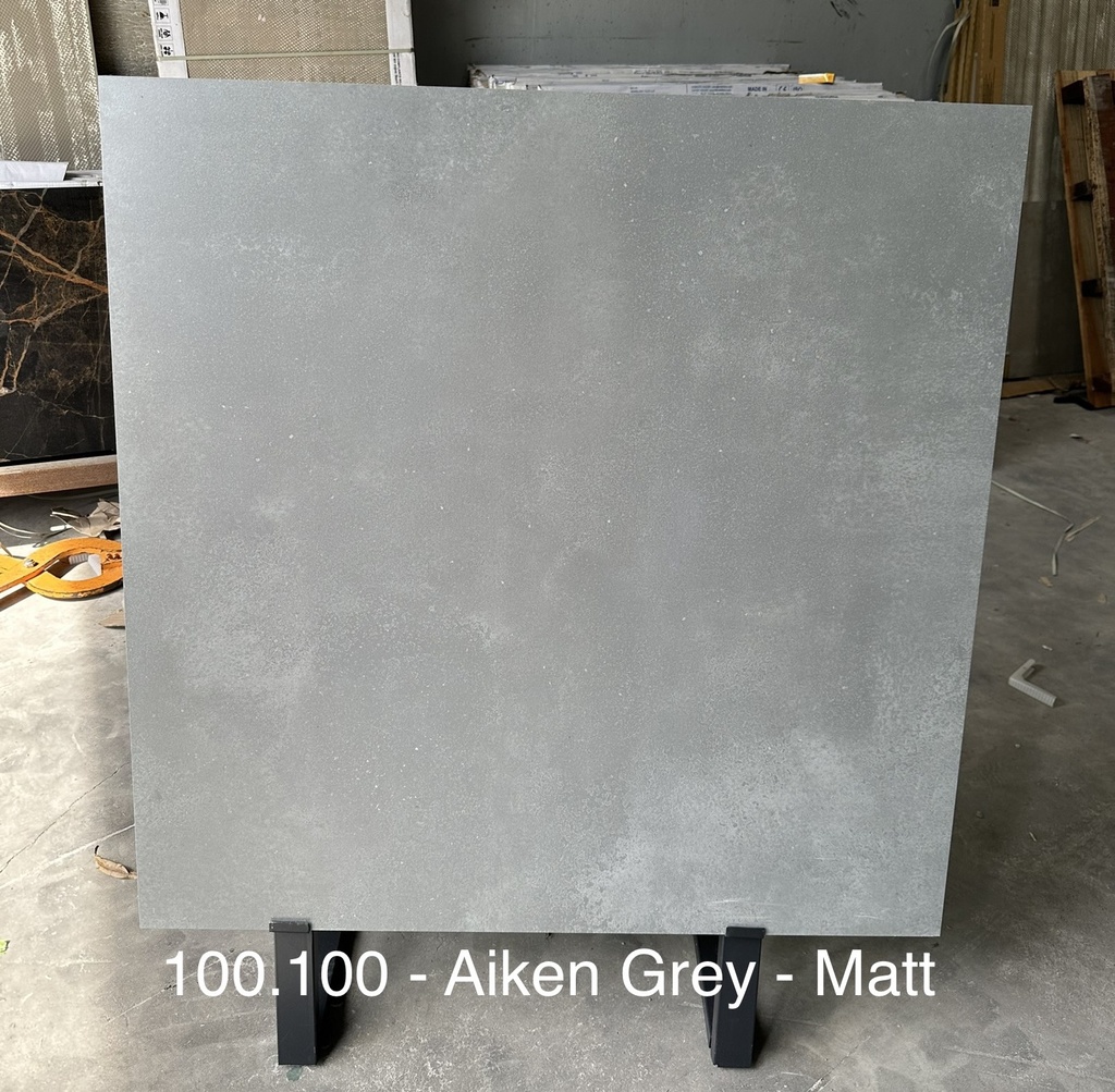 Gạch Ấn Độ 1000x1000mm Aiken Grey-Matt