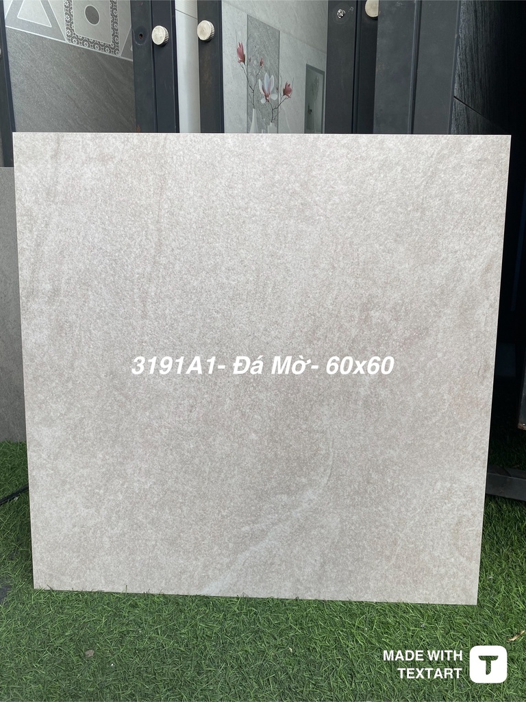 Gạch 600x600mm  men matt xương đá 3191A1