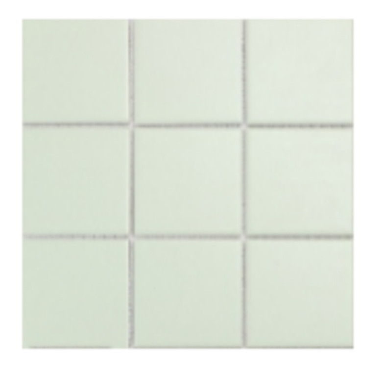 Gạch mosaic xanh mint 100x100mm Y97805