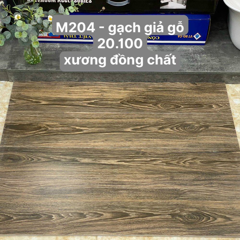 Gạch giả gỗ KT 200x1000mm mã M204