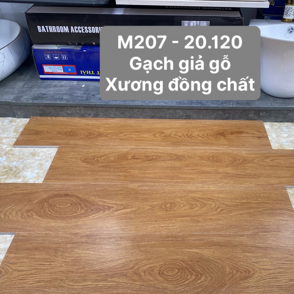 Gạch giả gỗ KT 200x1200mm mã 1203