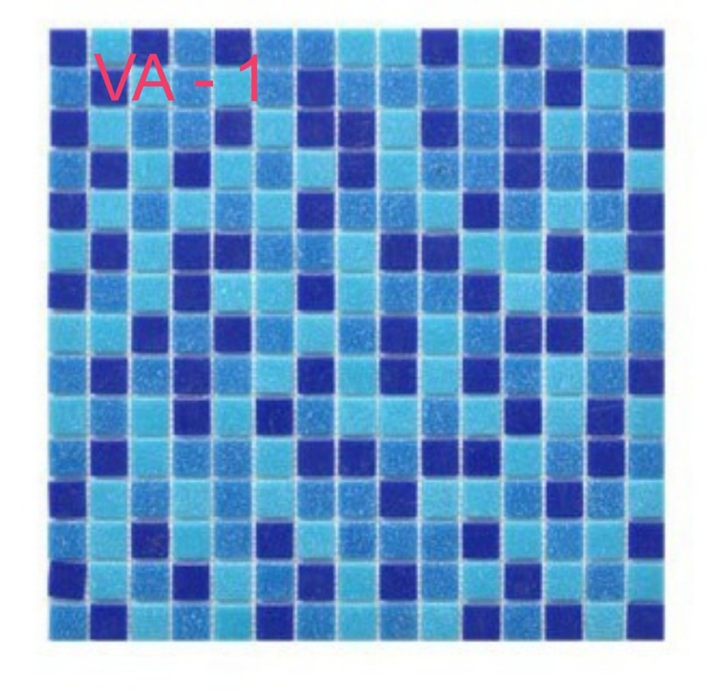 Gạch Mosaic thủy tinh 48x48mm mã VA-01