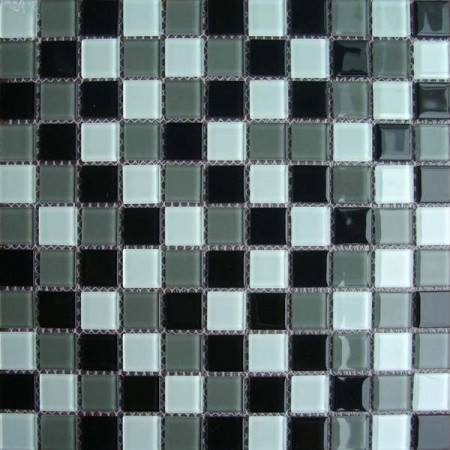 Gạch Mosaic thủy tinh viên 25x25mm mã 25003