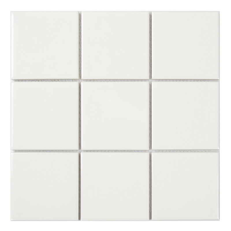 Gạch mosaic 97x97mm trắng mờ 901R