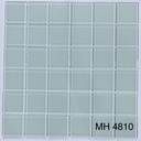 Gạch mosaic thủy tinh 48x48mm màu trắng MH 4810