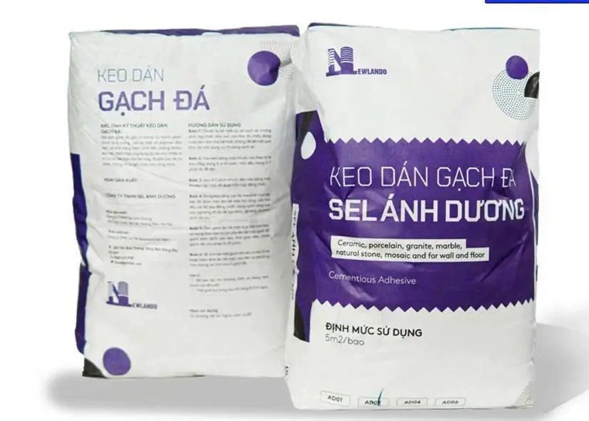 [DSC-SEL Ánh Dương] Keo dán gạch kính chuyên dụng mã SEL Ánh Dương (1 bao=20kg)