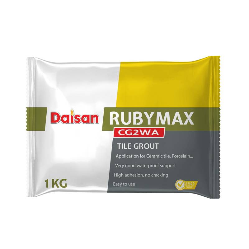 Keo chà mạch Rubymax RCM-C màu ghi (Túi 1kg)
