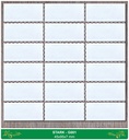 Gạch Mosaic trắng 45x95mm mã G001