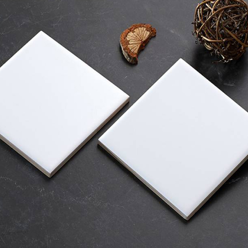 Gạch thẻ trắng mờ 100x100mm hàng ưu mã M1100Y_S