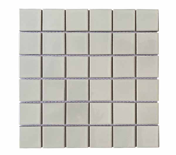 Gạch Mosaic gốm trắng bóng (48x48mm) MHG 963