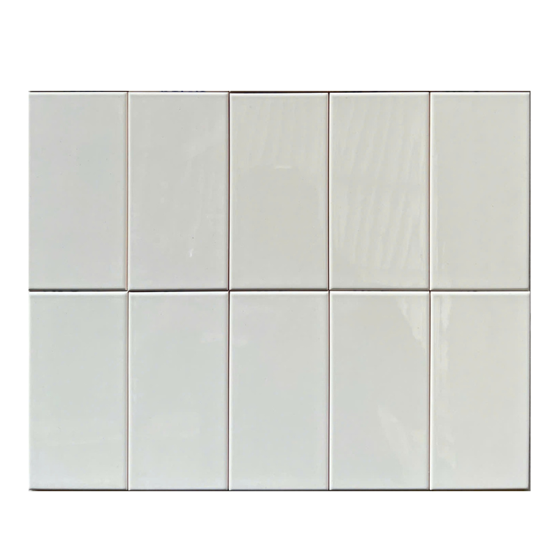 Gạch thẻ Việt Nam KT 75x150mm xám nhạt bòng phẳng loại 1 mã UTO36G