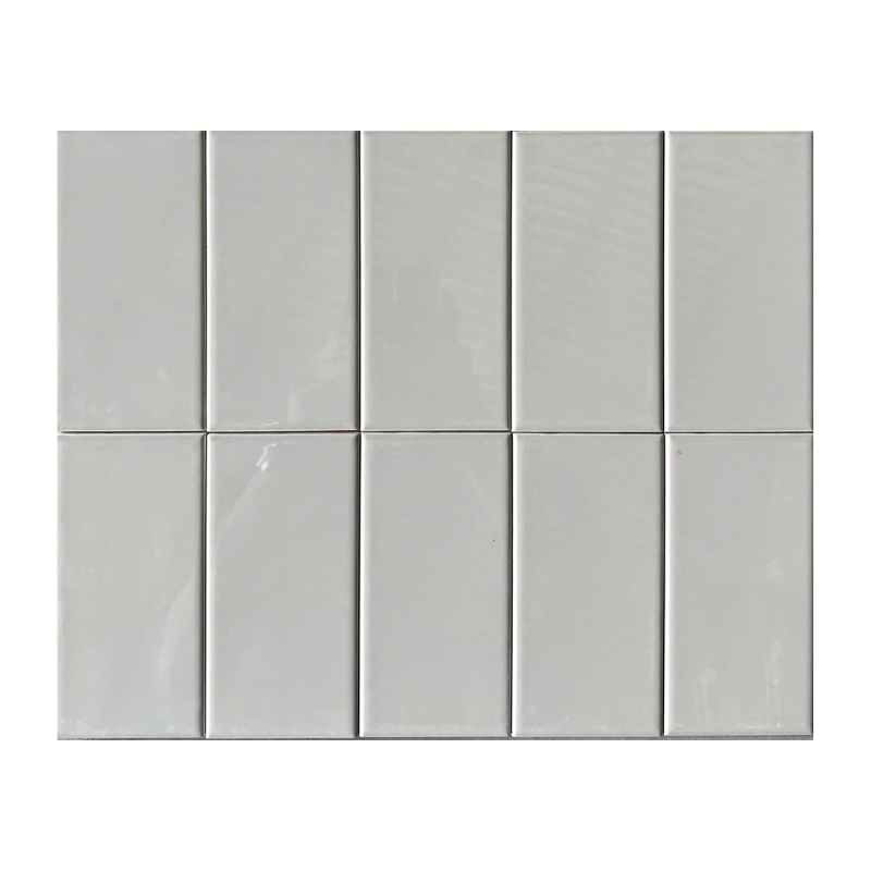 Gạch thẻ Việt Nam xám bóng phẳng KT 75x150mm loại 1    mã FA0306P