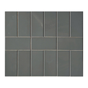 Gạch thẻ Việt Nam xám bóng KT 75x150mm loại 1 mã UTT36G_SA