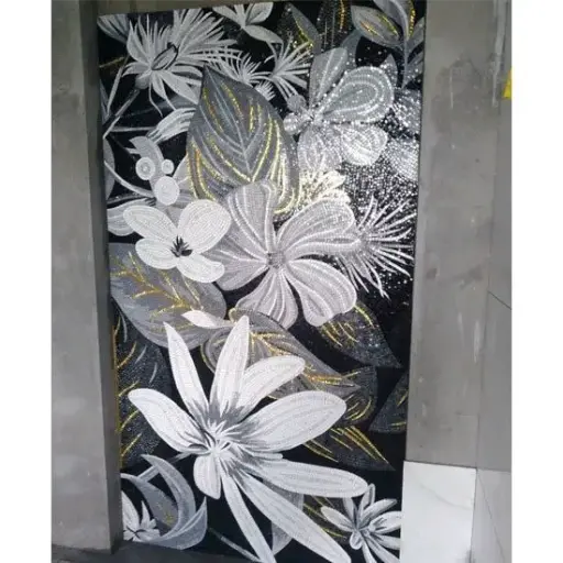 FLOWER DECOR 4] Gạch giả tranh Ấn FLOWER DECOR 4 KT 600x1200mmcm