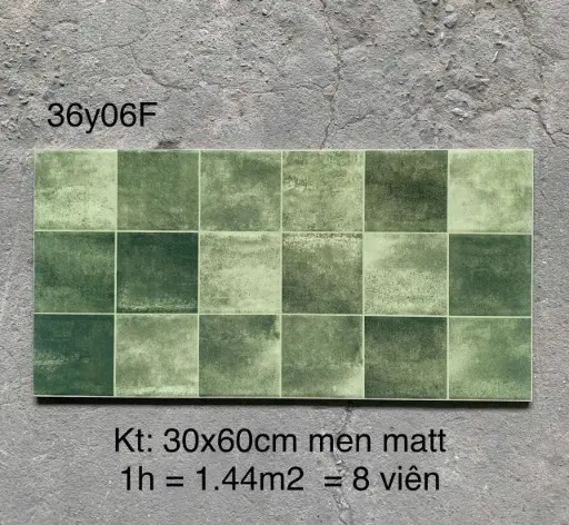 Gạch Trang Trí Giả Thẻ KT 300x600mm Men Matt Mã MF36Y06F ( 36546),1h/1,44m/8v
