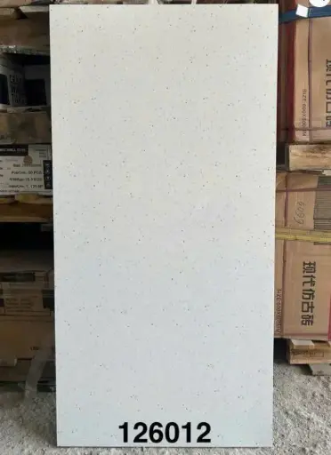 Gạch terrazzo TQ, KT 600x1200 mm porcelain mặt mờ mã 126012