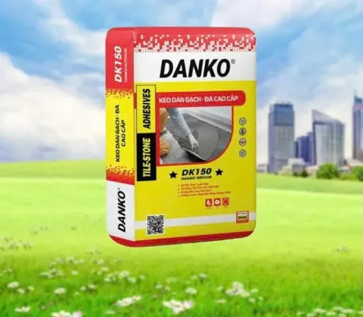 DANKO, Keo dán gạch màu xám, bao 20kg, mã DK150