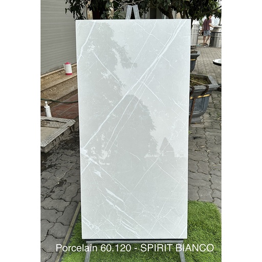 [Spirit Bianco] Gạch Ấn Độ 600x1200mm Spirit Bianco