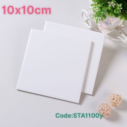 [M1100Y_MDC] Gạch thẻ trắng phẳng mờ 100x100mm M1100Y_MDC