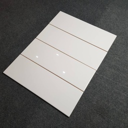 [STA15450] Gạch thẻ trắng bóng phẳng KT 150x450x16mm mã STA15450