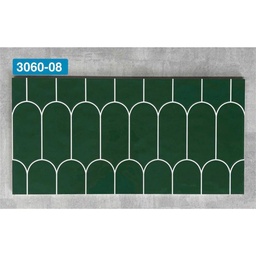 [DS3060-8] Gạch xanh lá họa tiết lông vũ 300x600mm mã DS3060-08