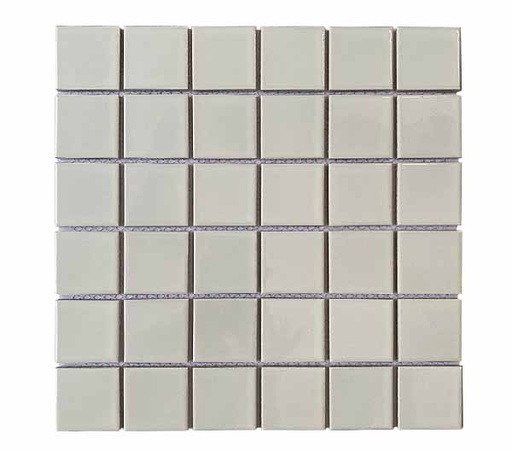 [MHG 963] Gạch Mosaic gốm trắng bóng (48x48mm) MHG 963
