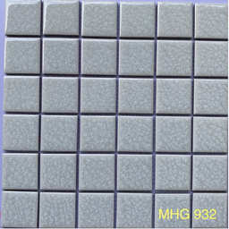 [MHG 932] Mosaic gốm trắng men rạn  MHG 932