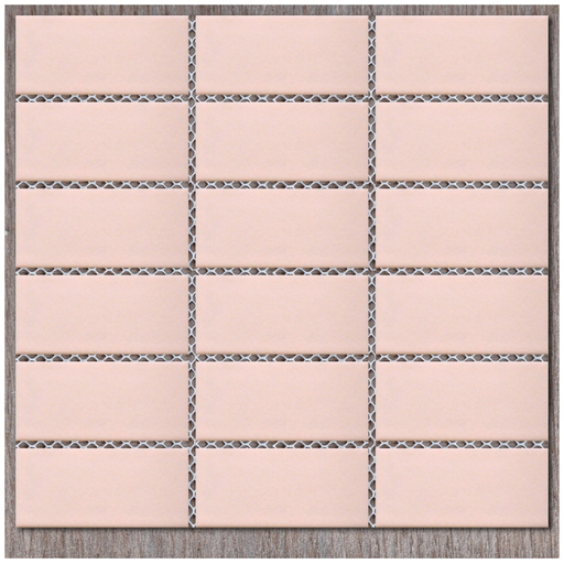 Gạch Mosaic Stark màu hồng 45x95mm mã  506