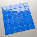 Gạch Mosaic gốm rạn đơn xanh mix KT 48x48mm mã IID6191