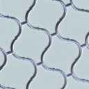 Gạch Mosaic lồng đèn trắng mờ chíp KT 78x74mm mã DDL7801