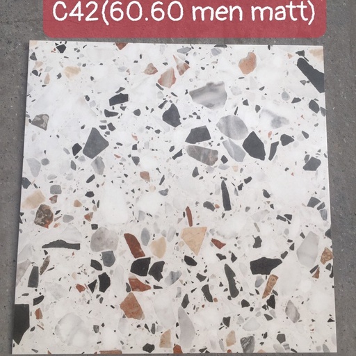 [C42] Gạch Terrazzo KT 600x600mm mã C42