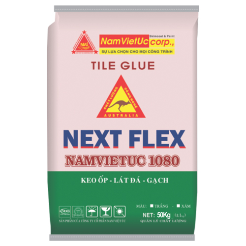 [Next flex 109 xám] Keo ốp lát màu xám NEXT FLEX NAMVIETUC 109